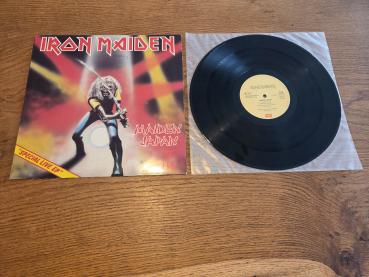 Iron Maiden – Maiden Japan 1981 EMI Electrola – 1C K 062-07 534 Z Deutsche Pressung VG+/VG+(Frontcover minimal beschrieben)